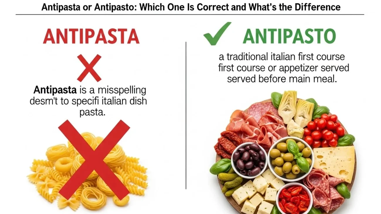 antipasta or antipasto