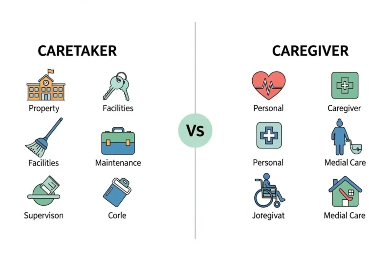 Caretaker or Caregiver: Meaning,Difference and Proper Usage