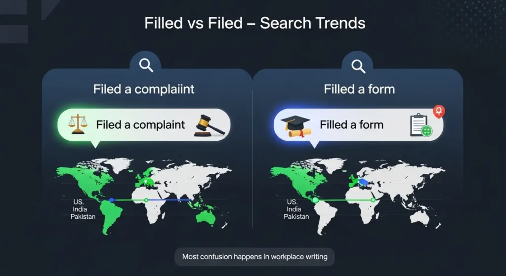 Filled or Filed : Google Trends & Usage Data   