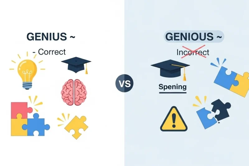 Genius or Genious : Which Spelling Is Correct and Why?