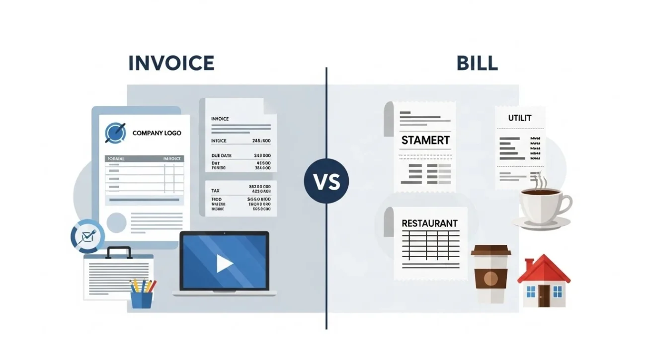 invoice or bill