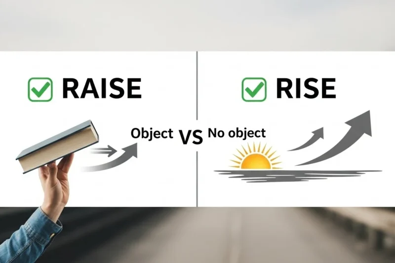 Raise or Rise:Mean,Difference and Which One Should You Use?