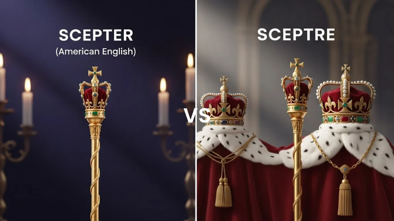 scepter or sceptre
