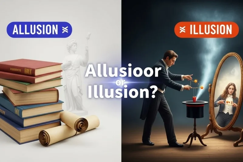 Allusion vs Illusion Explained: Meaning, Examples, and Tips