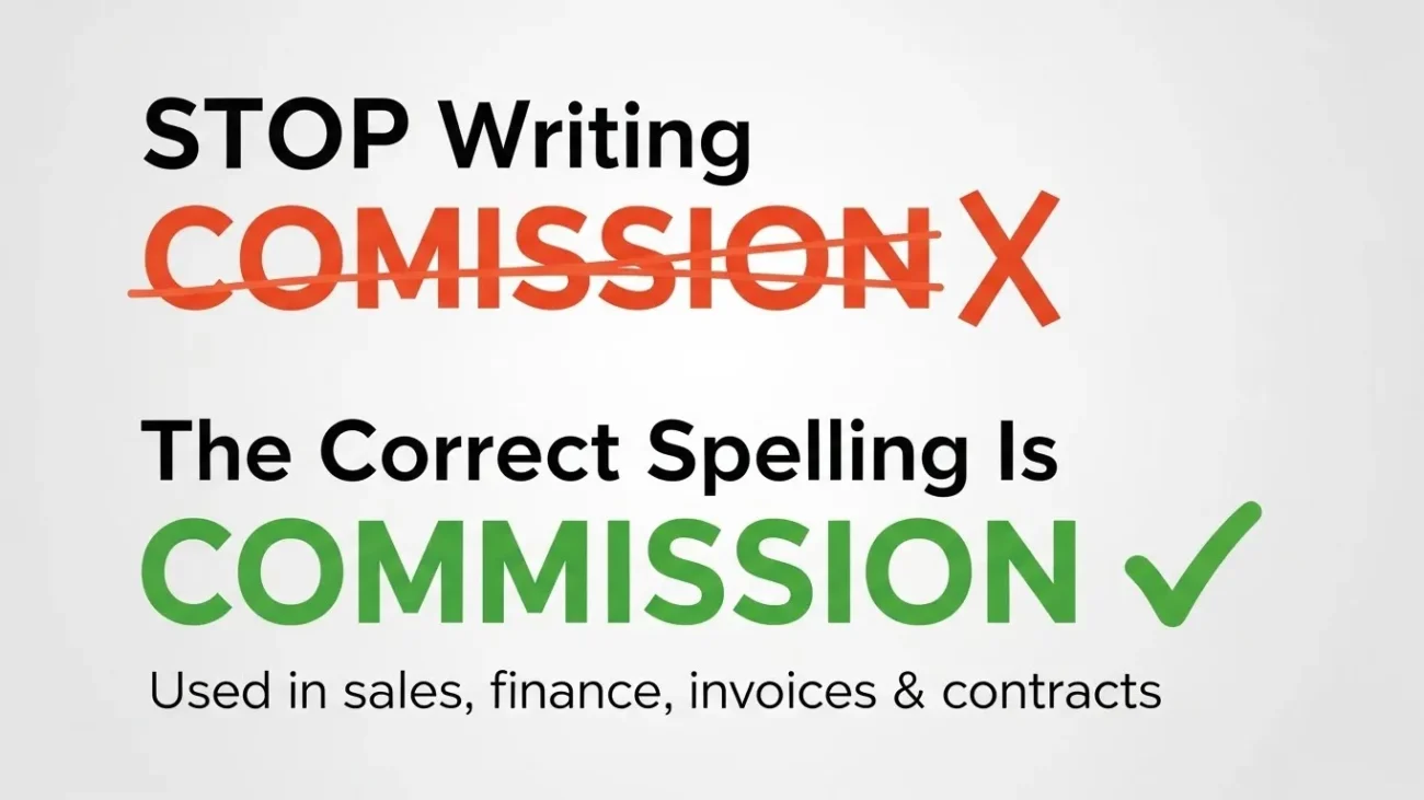 comission or commission