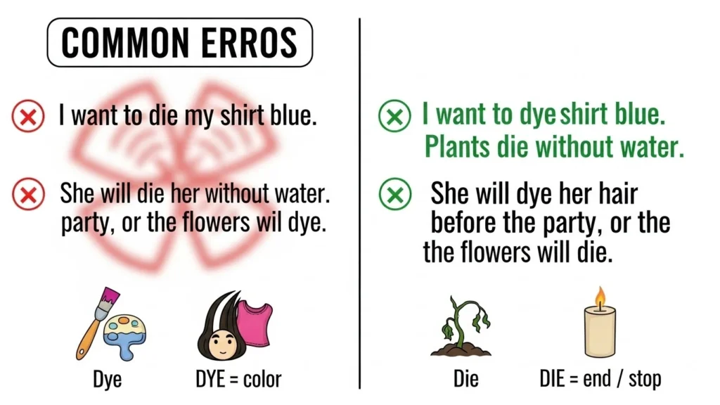 Common Mistakes with Dye or Die