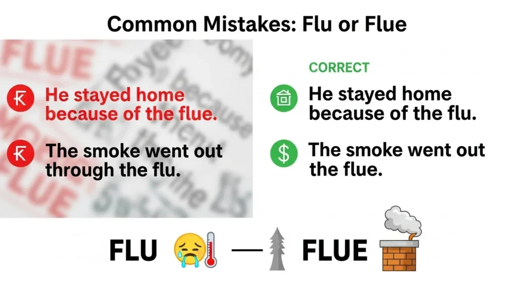 Common Mistakes with Flu or Flue