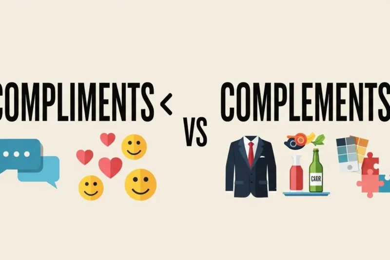 Complements or Compliments: Meaning and Difference Explained