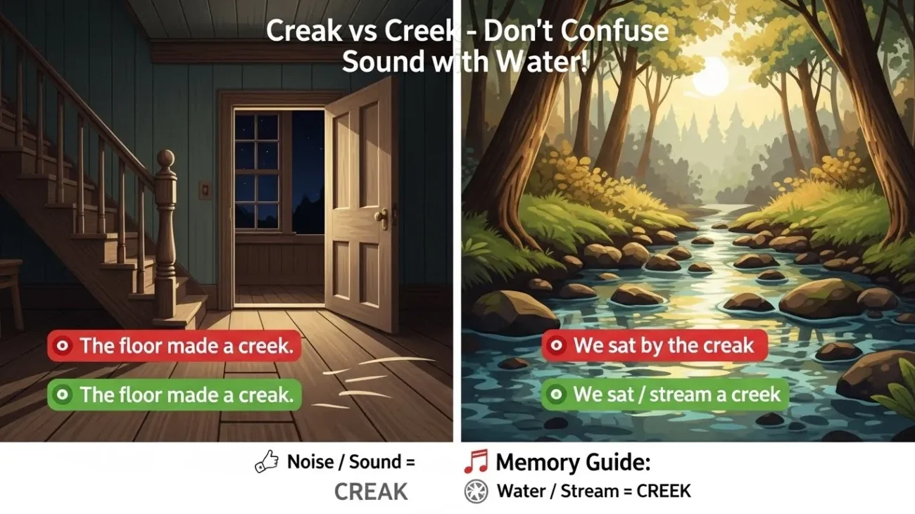 creak or creek