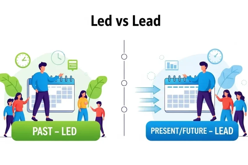 Led vs Lead: Meaning, Usage, and Examples