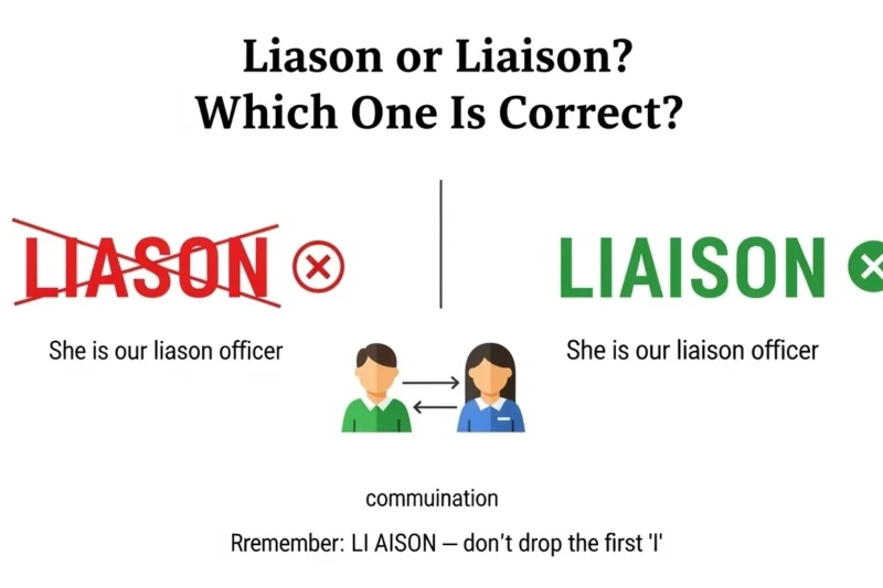 Liason or Liaison:Difference and Which One Should You Use?