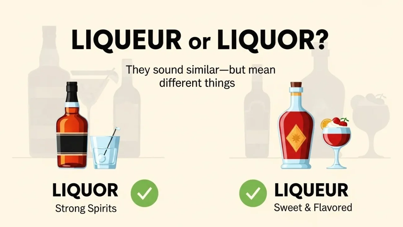 liqueur or liquor