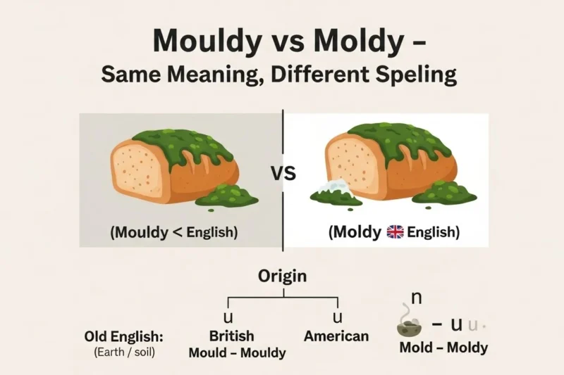 Mouldy vs Moldy: Which Spelling Is Actually Correct?