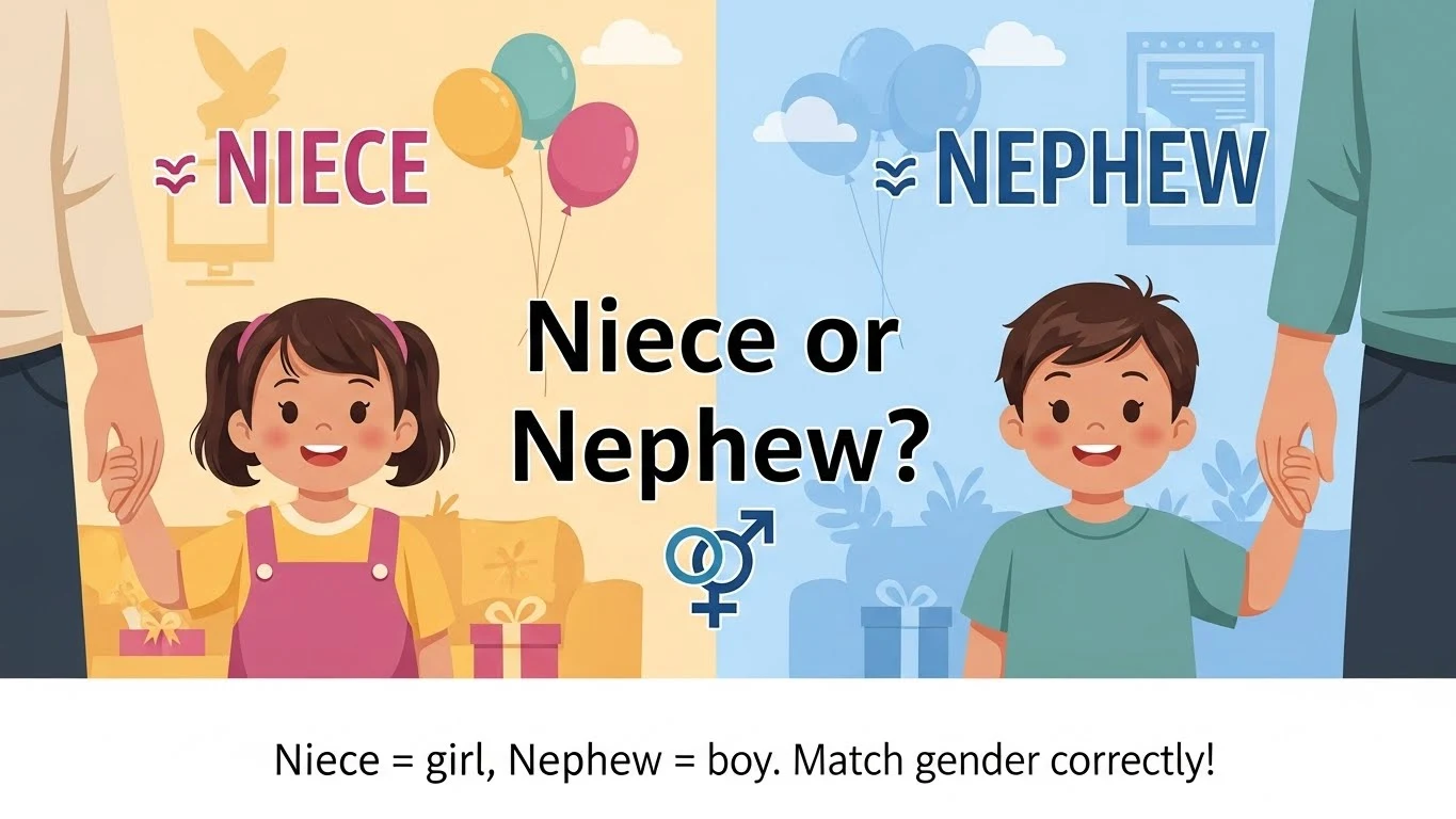 Niece or Nephew:Meaning,Usage,Examples & learn in sec (2026)