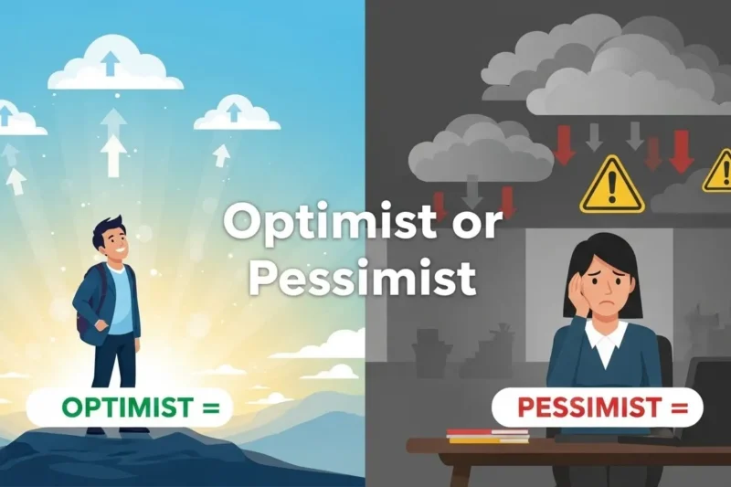 Optimist or Pessimist: Meaning,Difference and Correct Usage?