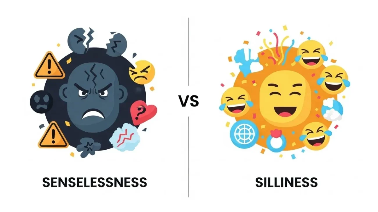 senselessness or silliness