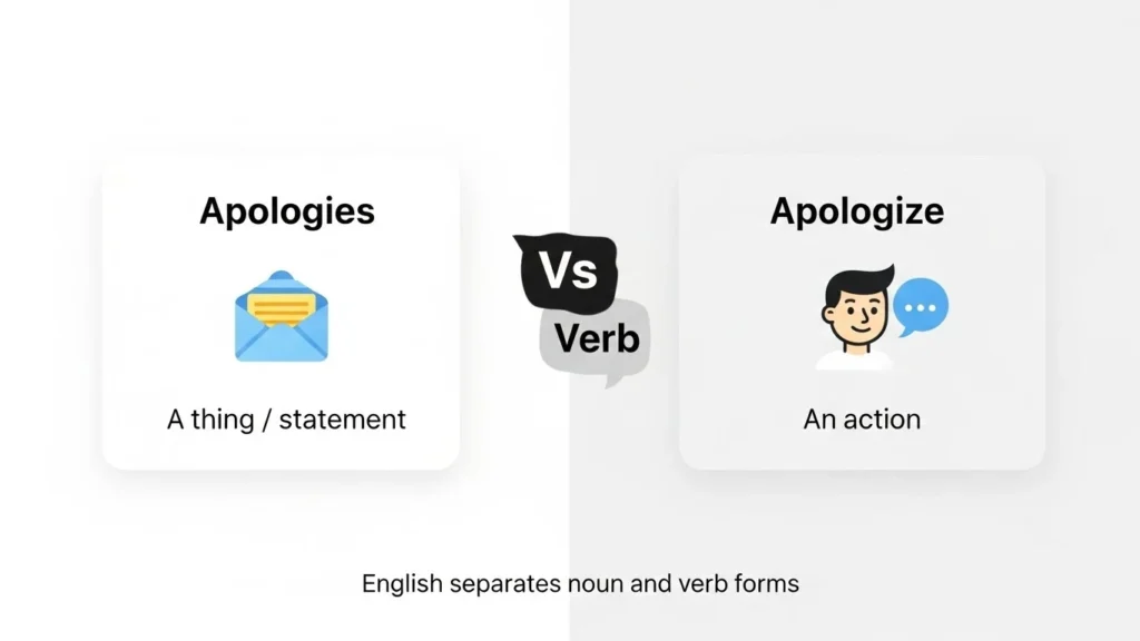 The Origin of Apologies or Apologize