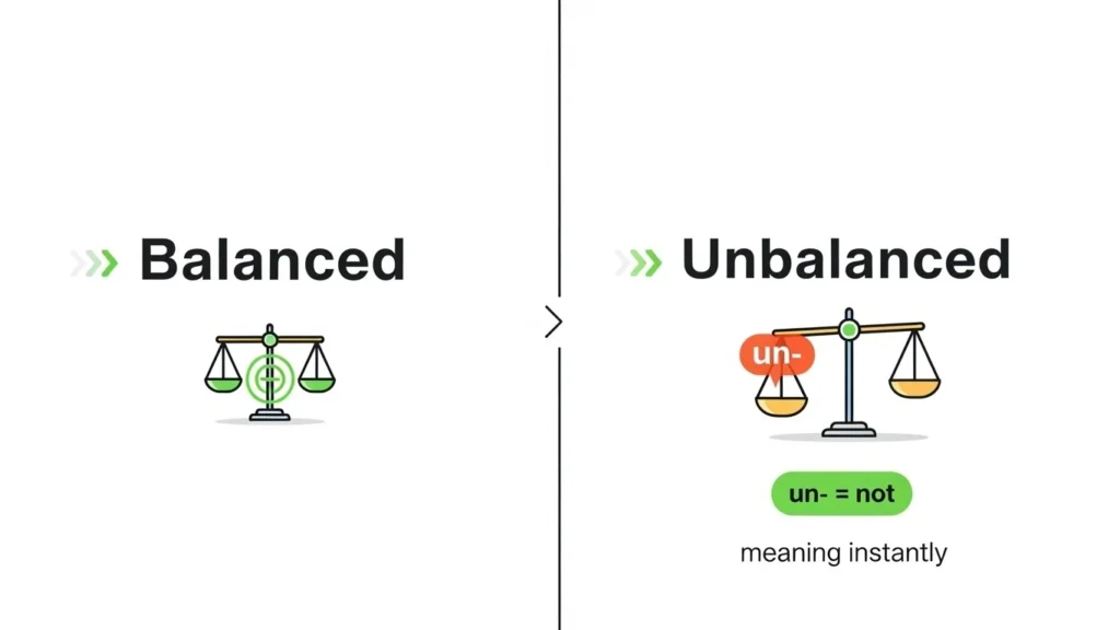 The Origin of Balanced or Unbalanced