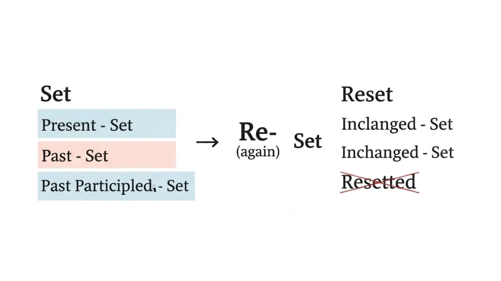 The Origin of Resetted or Reset