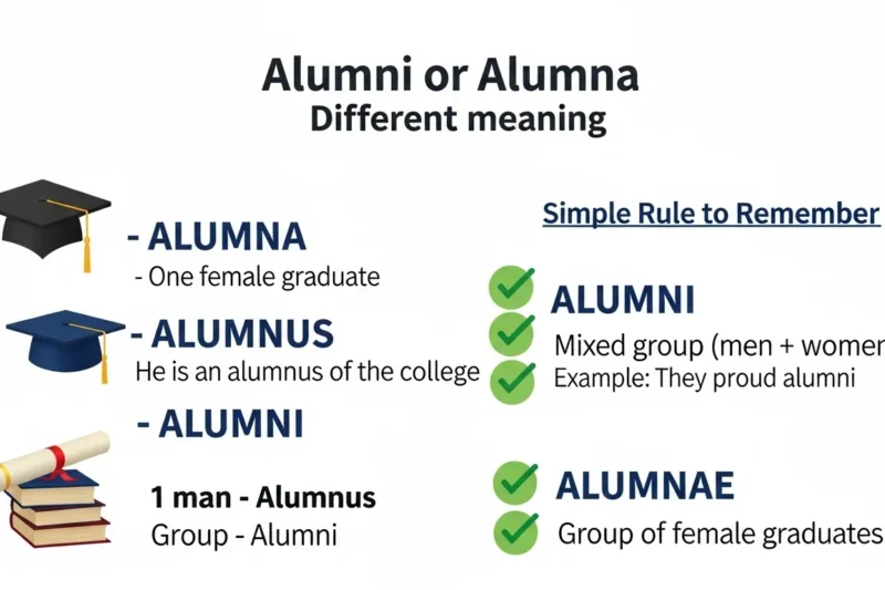 Alumni or Alumna? The Correct Word Explained Clearly in 2026