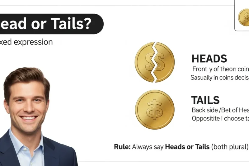 Head or Tails? Meaning,Origin & Correct Usage Explained in 2026