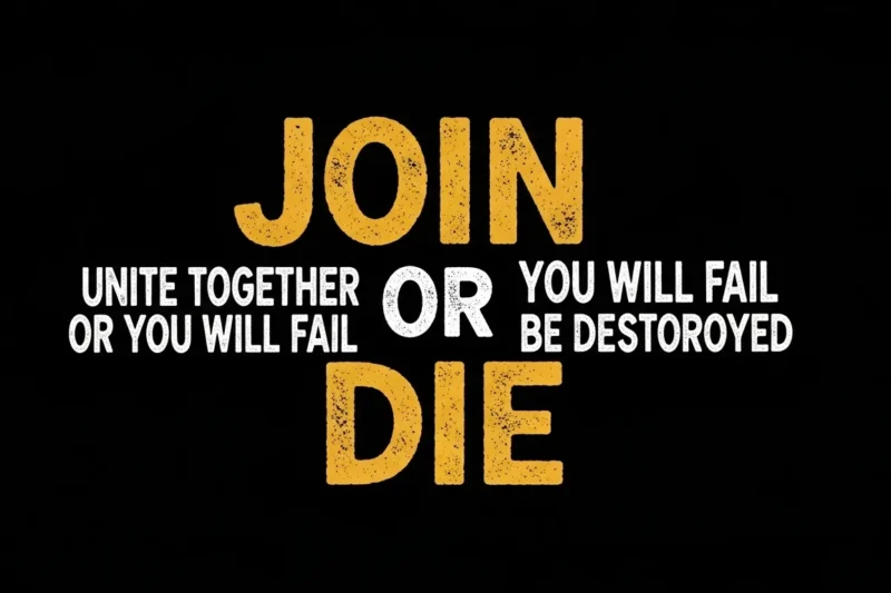 Join or Die: Meaning, History, and Correct Usage Explained in 2026