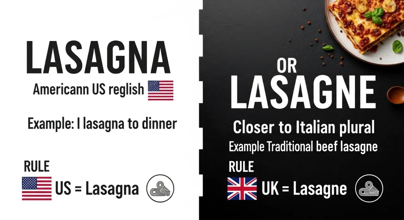 lasagna or lasagne