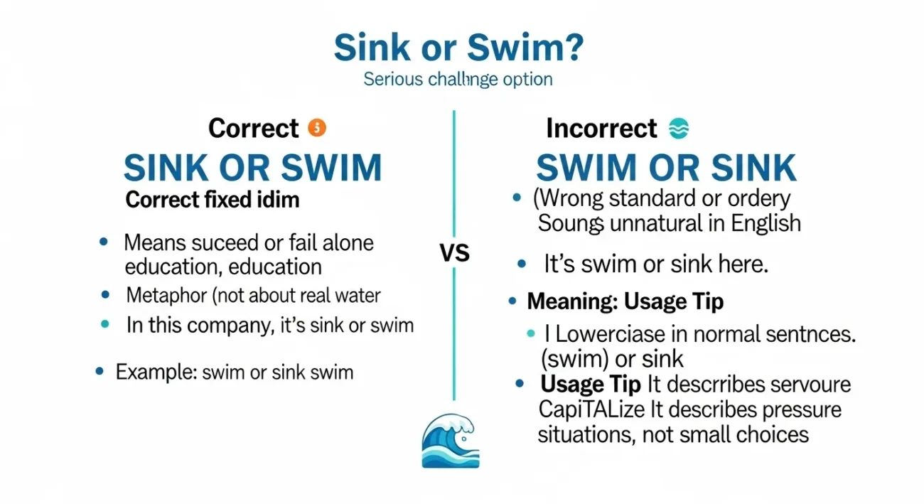 sink or swim