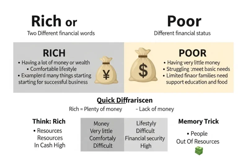Rich or Poor : What Do These Words Really Mean? in 2026