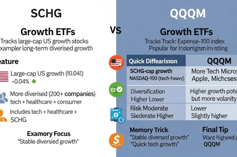 SCHG or QQQM : Key Differences and Which to Choose 2026