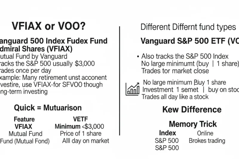 VFIAX or VOO : Which S&P 500 Investment Is Better? in 2026