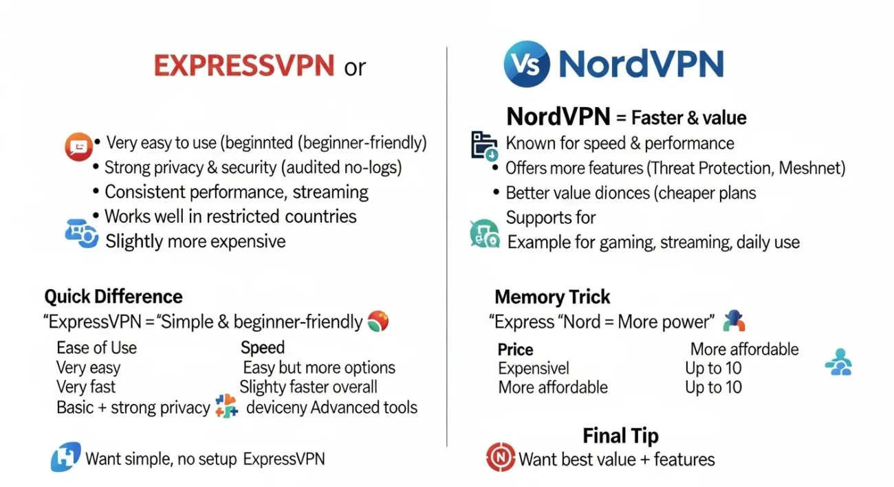 expressvpn or nordvpn