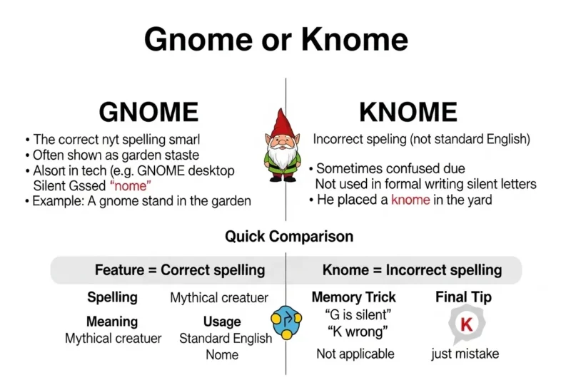gnome or knome